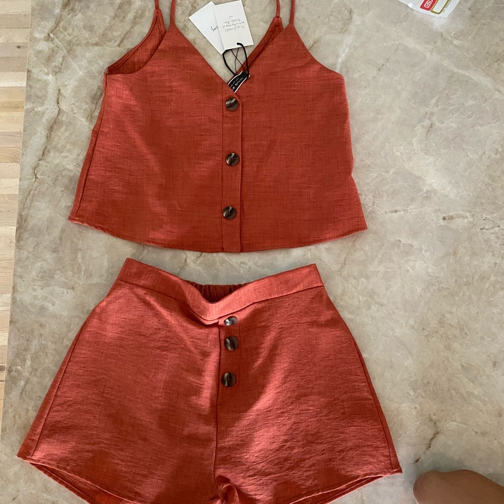 Orange Two Piece Set - image 3